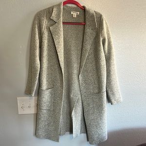 Faux Blazer Cardigan - size M